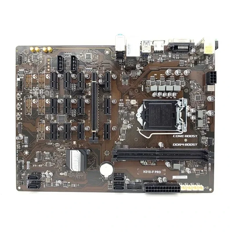 Используется для ASUS b250 H110 H310-F-PRO BTC + основная плата Multi-PCIE Используется для ASUS b250 H110 H310-F-PRO BTC + основная плата Multi-PCIE