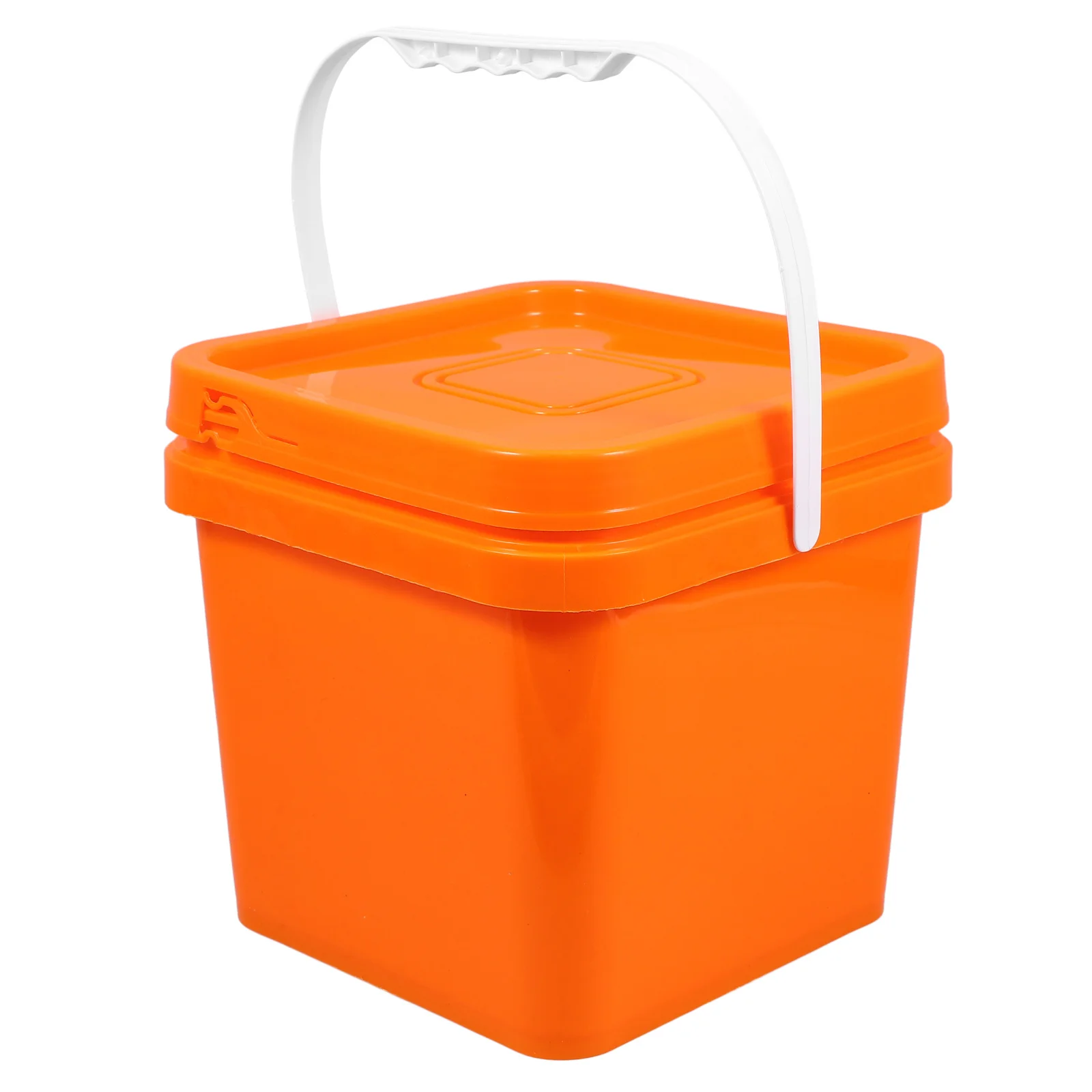 

Storage Paint Bucket Plastic Container with Lid Handle Durable Portable Paint Pigment Oil Pail for Painting Bucket with Lid