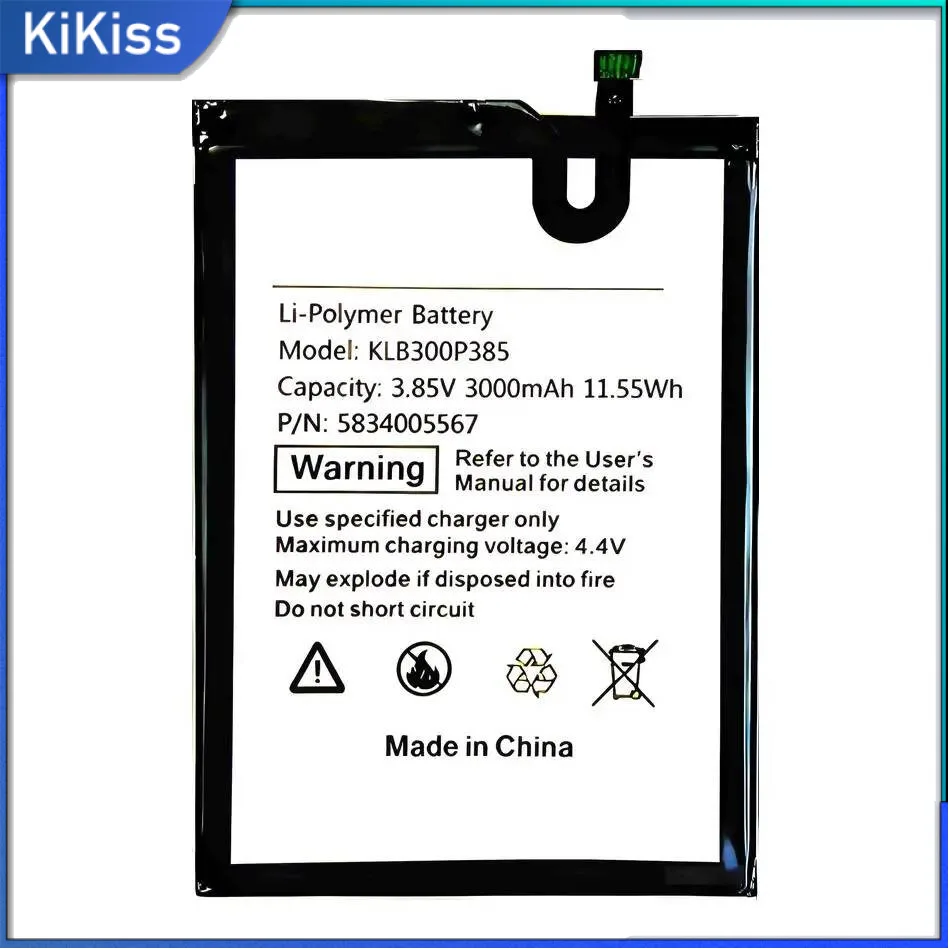 

Аккумулятор мобильного телефона для Konka 510 S5 KLB300P385, 3000 мАч, надежный источник питания