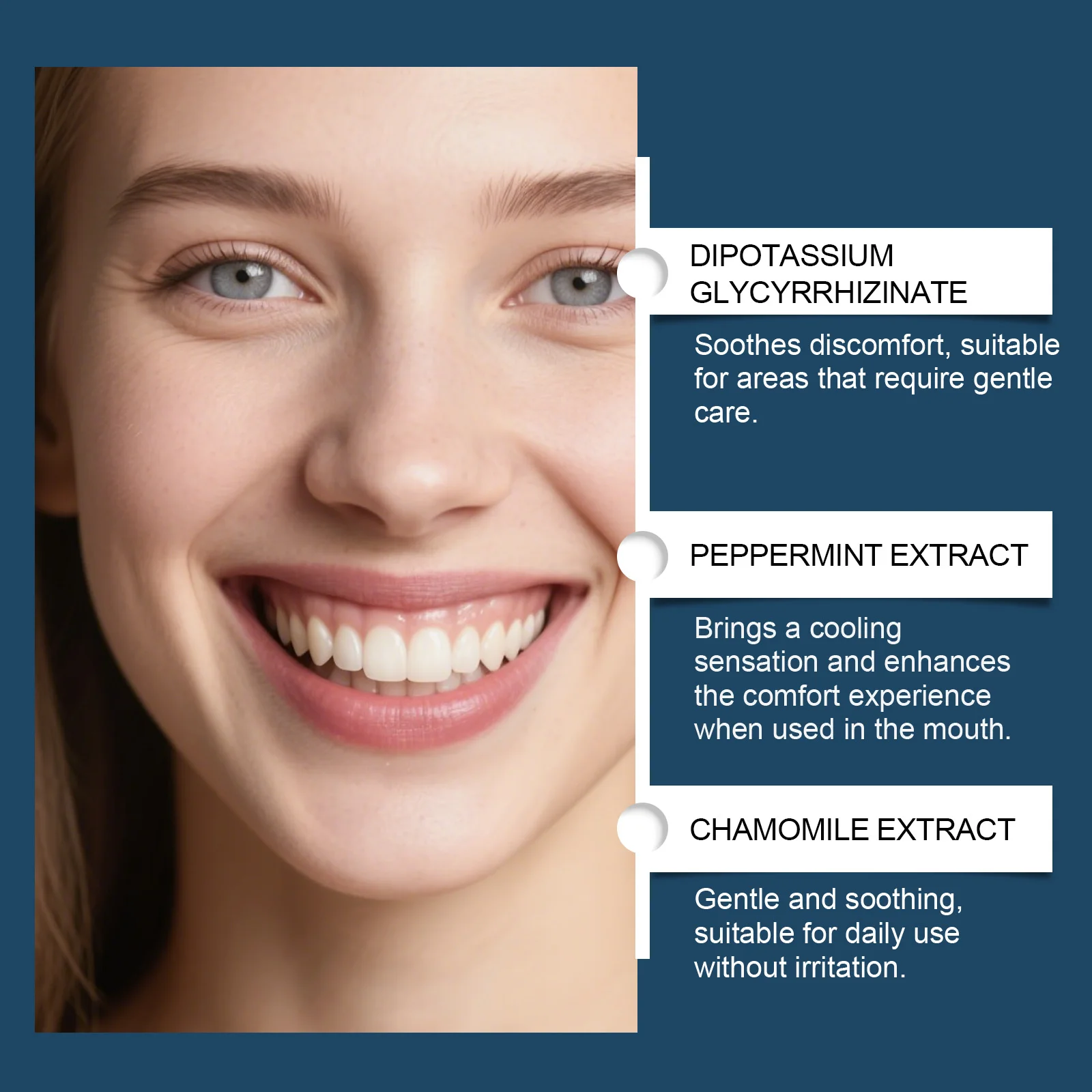 Dental Care Gel Gentle Cleaning Remove Tooth Stains Soothe Gums Protect Tooth Enamel Preventing Gum Recession Gum Care Gel 10g