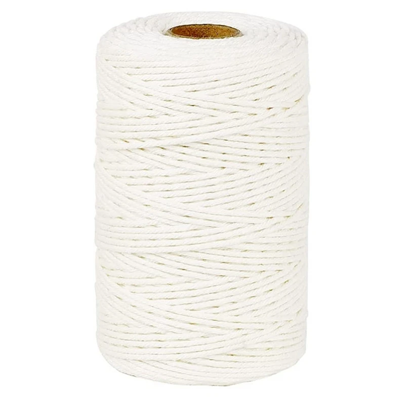 

Promotion!Cotton Butchers Twine String 500Meters 3Mm Twine For Cooking Food Safe Crafts Bakers Kitchen Butcher Meat Turkey