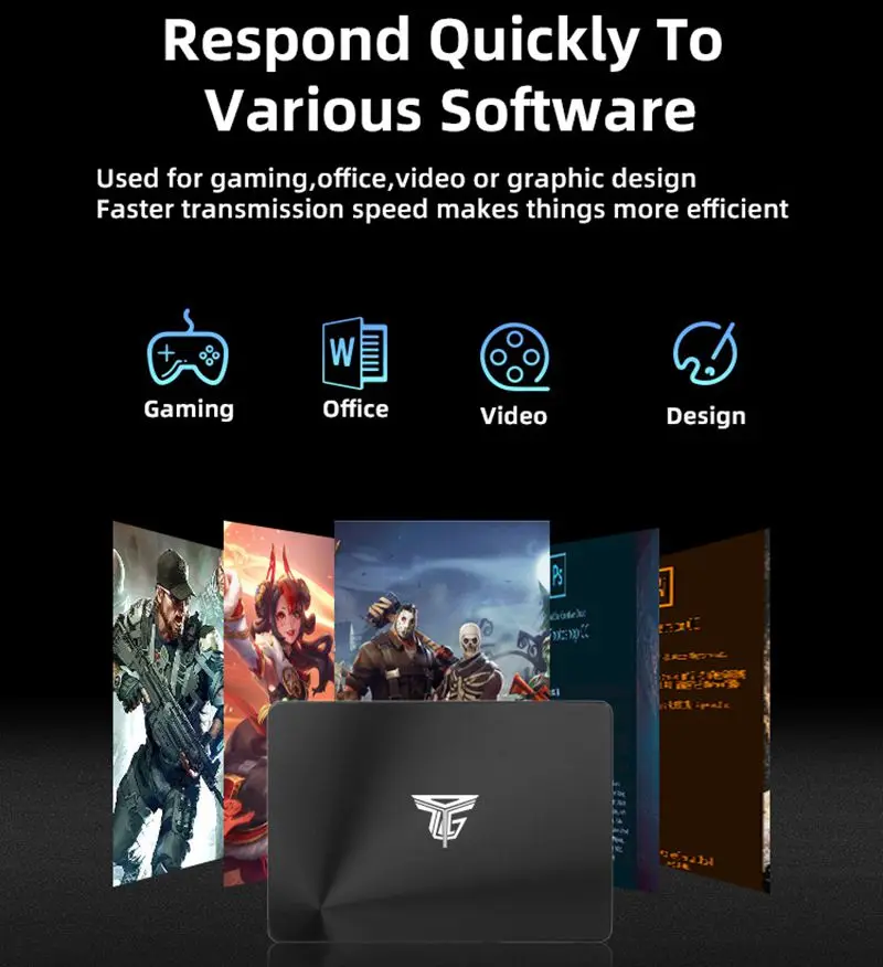 Casper Internal Solid State Disk 2.5" Sata Desktop Computer SSD 64GB/128GB/256GB/512GB 1TB 2TB Fast Read Speed Server Computer image 4