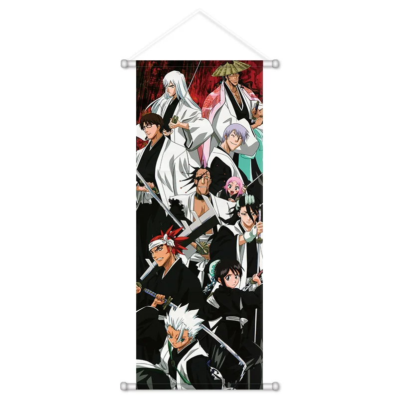 VIKAMA Shonen Group Heroes Anime Wall Hanging Tapestry Battle Characters Art Cloth Poster for Bedroom Living Room Dorm Gift