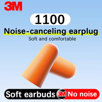 【30pcs-15pairs】3M earplugs Noise-isolating Noise Reduction Noise-proof Noise-proof Industrial Noise-proof Earplugs Sleeping.