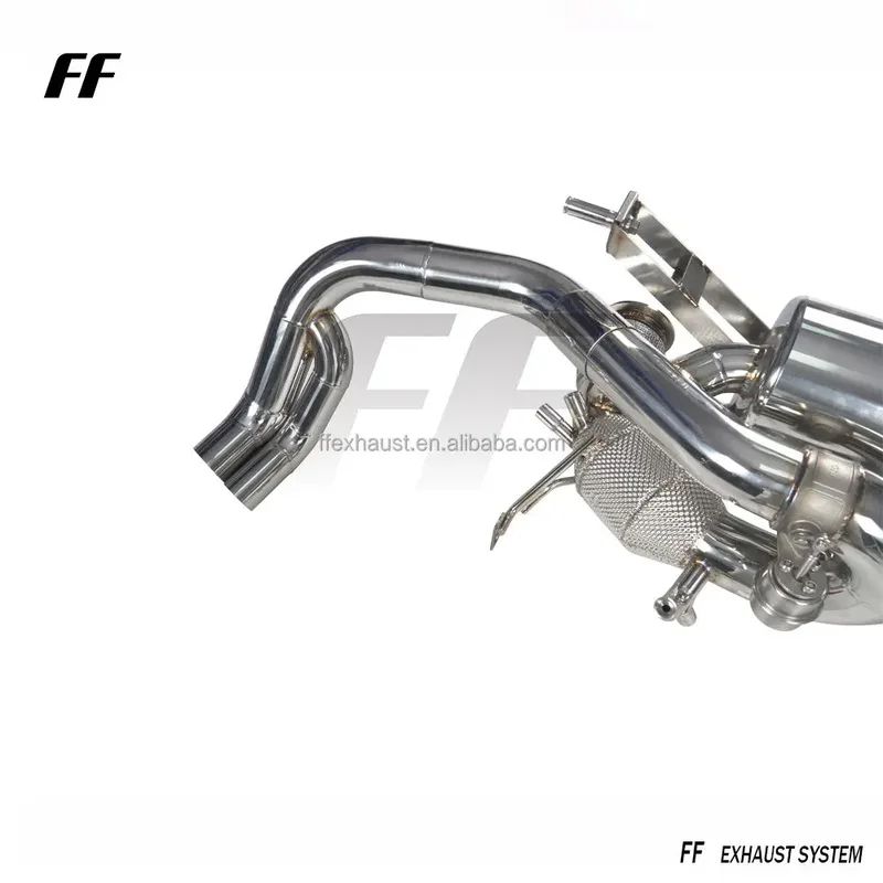 Mid Pipe Catback Exhaust System Muffler Custom for Audi R8 V10 5.2L Valvetronic Exhaust Pipes With OPF Auto Performance Parts