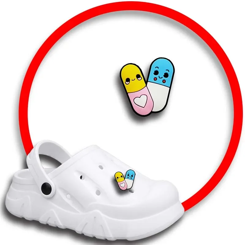 Tandarts Schoen Bedels Voor Crocs Sandalen Vrouwen Klompen Spelden Schoenversiering Accessoire Mannen Badges Jongens Meisjes Kids Schoenen Accessoires