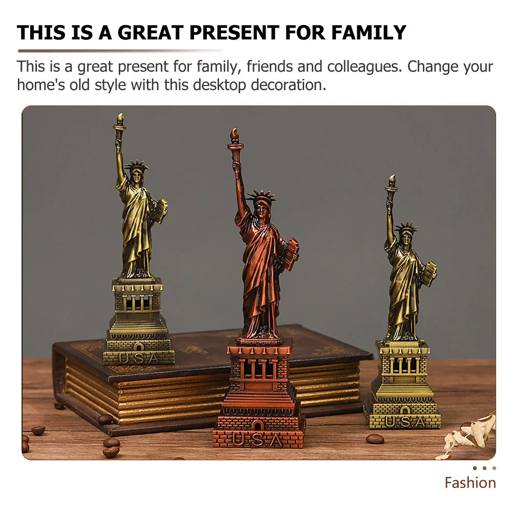 Statue of Liberty Tabletop Decor for Office Cabinet Adornment The Gift Home Choice Decorative European Style