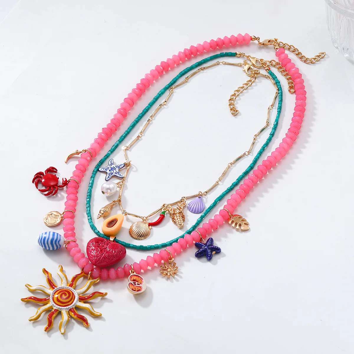 Thumbnail 2 - #61 Latest Layered Necklaces Offers
