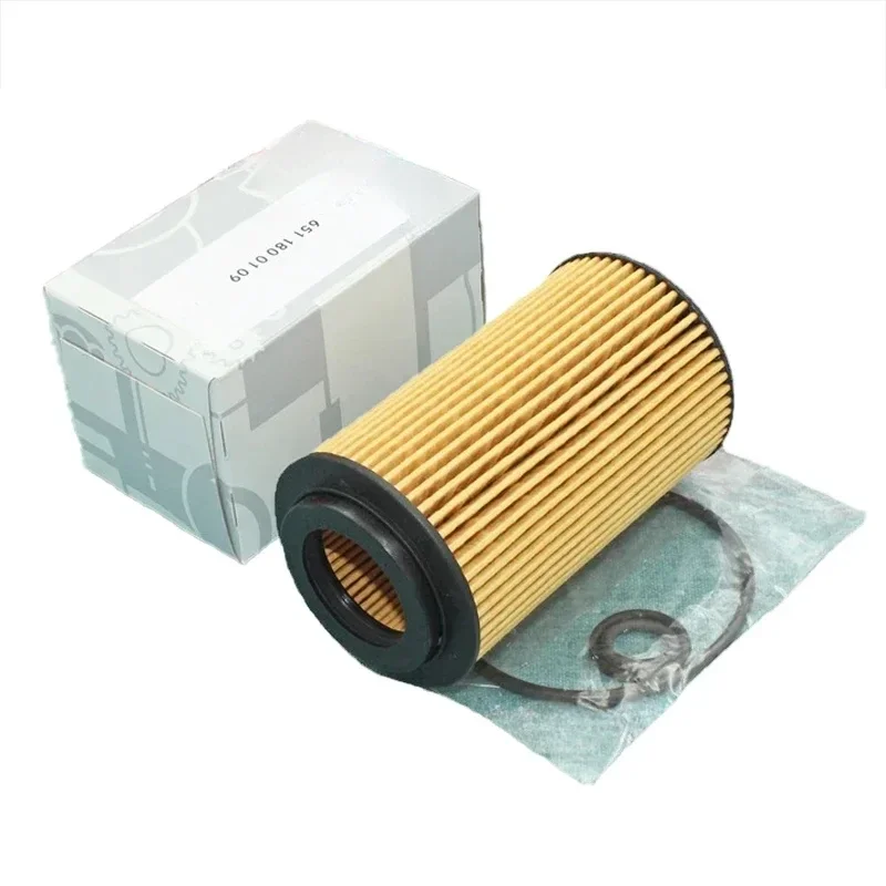 Car Oil Filter Kit A6511800109 For Mercedes Benz W204 W205 W212 A180 B200 C200 E250 CDI CLA CLS GLA GLC GLK OM651 Diesel Engine