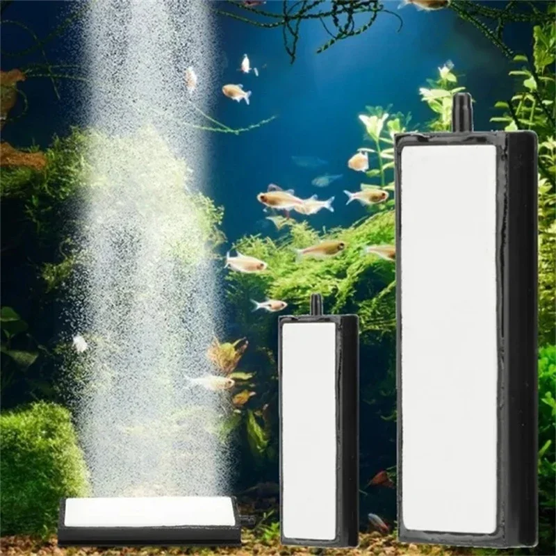 1Pcs Nano Air Stone Atomization Aquarium Oxygen Pump Fresh Air Stone Nano Bubble Bar Oxygen Pump Air Diffuser