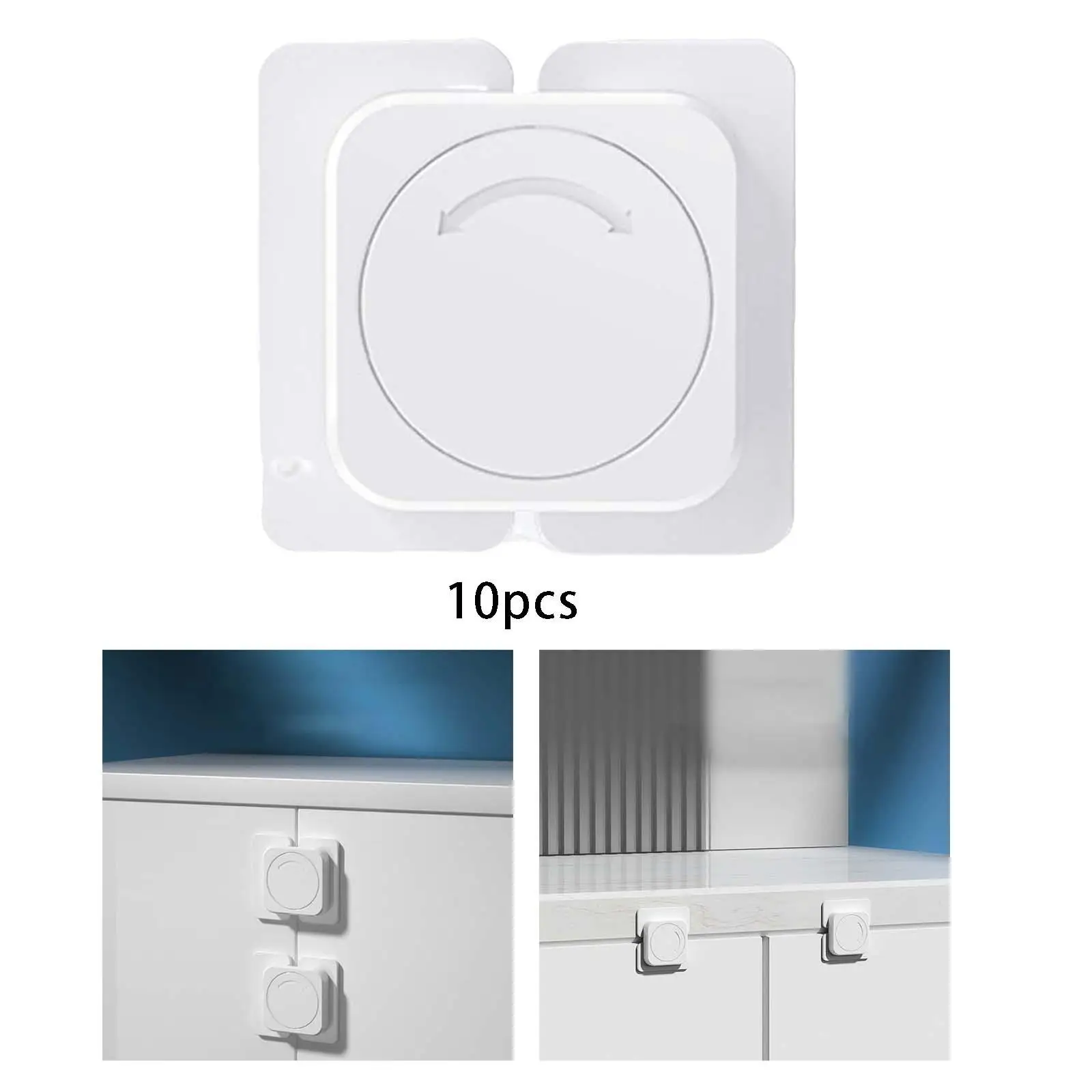 10x-dispositivo-di-blocco-auto-bloccante-senza-serrature-per-porte-per-bambini