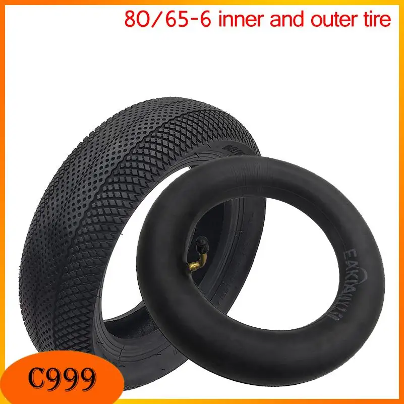 10 Inch 80/65-6 Outer tire Inflatable Wheel for Inokim for Kugoo M4 G1 for Dualtron VICTOR EAGLE for Speedway 4