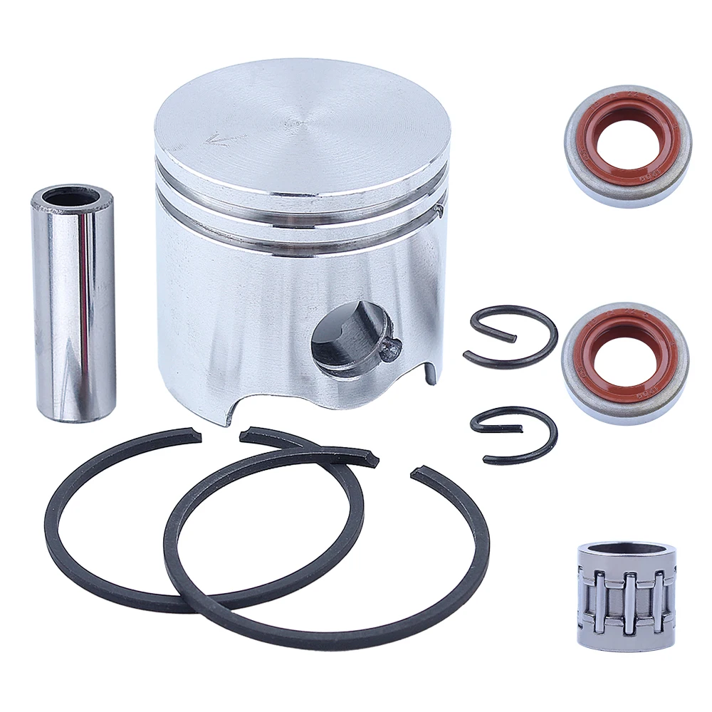 Kit Piston 35mm untuk Stihl FS120 FS 120 w, komponen pemangkas senar jarum, suku cadang segel oli untuk 4134 030 2011
