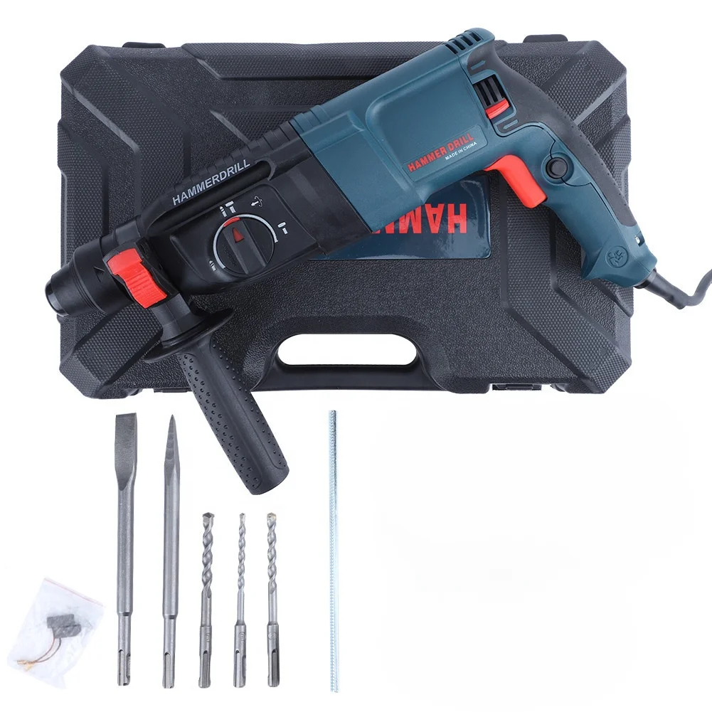 

Rotary Impact Hammer drill 26mm Electric Power Hammer Drills 4 function Power Tools