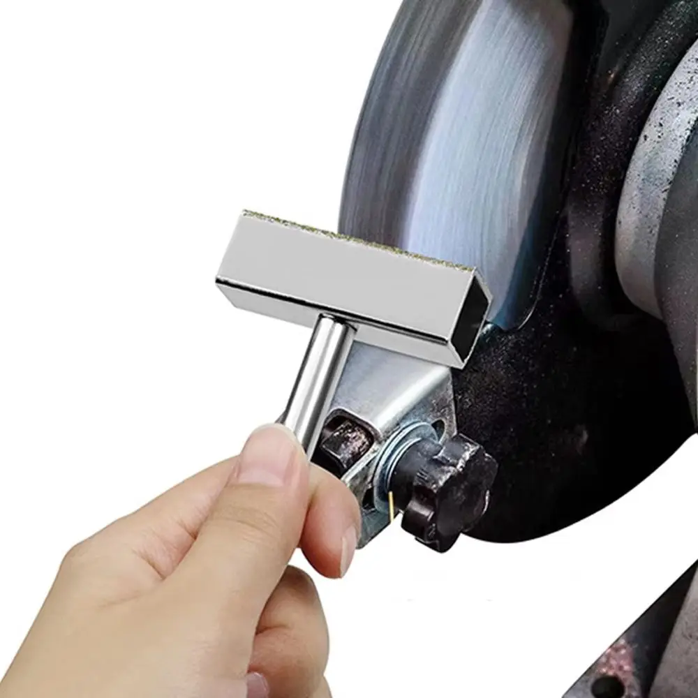 Diamond-coated Grinding Wheel Dresser Thicken Sharpening Diamond Stone Dresser Metal Sanding Disc Bench Grinder Dressing Tool
