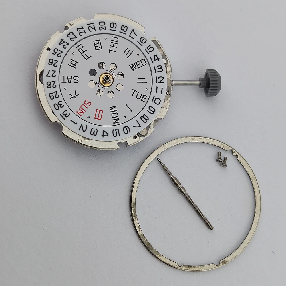 5Pcs Movement Watch Steel Stem Crown Kit Watch Of Parts MIYOTA8200/8205/8215/821A Movement Watch Stem Spare Parts