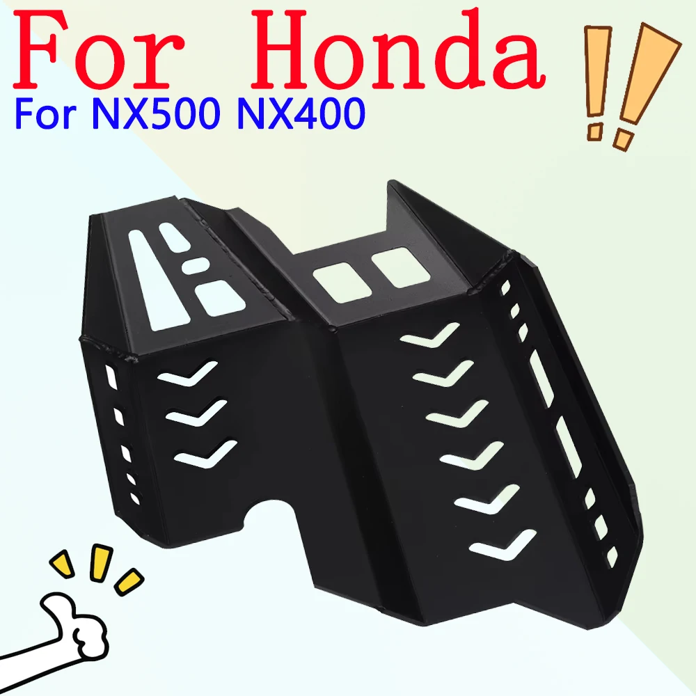 

Для HONDA NX500 500NX NX 500 NX400 NX 400 Защитная крышка двигателя мотоцикла Шасси под защитной пластиной Защитная пластина для живота