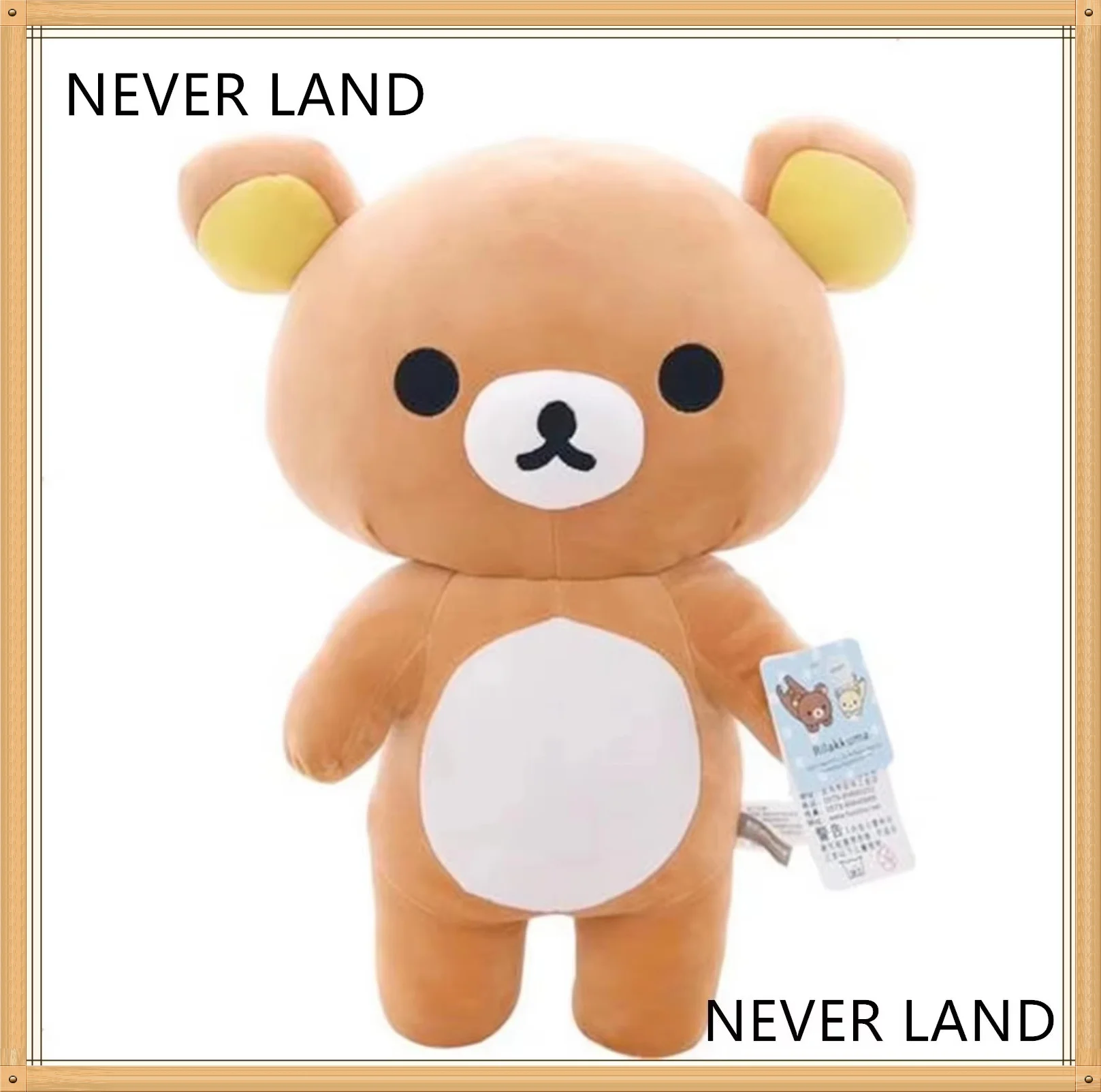 

Rilakkuma Медведь Дети Девушки Плюшевые Мягкие Большие Размеры 45 СМ Мягкие Игрушки Для Детей Рождественские Подарки