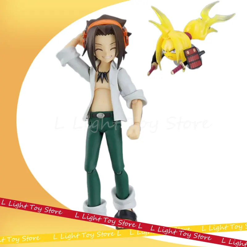 

Instock Original Shaman King Yoh Action Figurine Figma 537 Yoh Asakura Anime Figure Mf Toys Statue Collect Comic Models Toy Gift