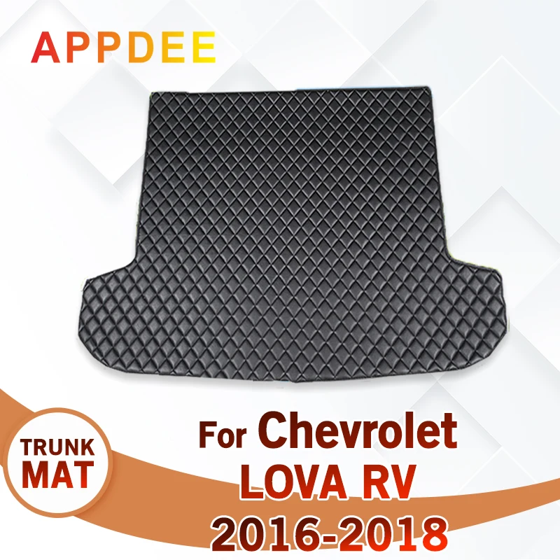 

Car Trunk Mat For Chevrolet LOVA RV 2016 2017 2018 Custom Car Accessories Auto Interior Decoration