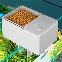 Automatic Fish Feeder For Aquarium Digital Precision Feeding Feeder Auto Food Dispenser For Fish Tank With Timer LED Display