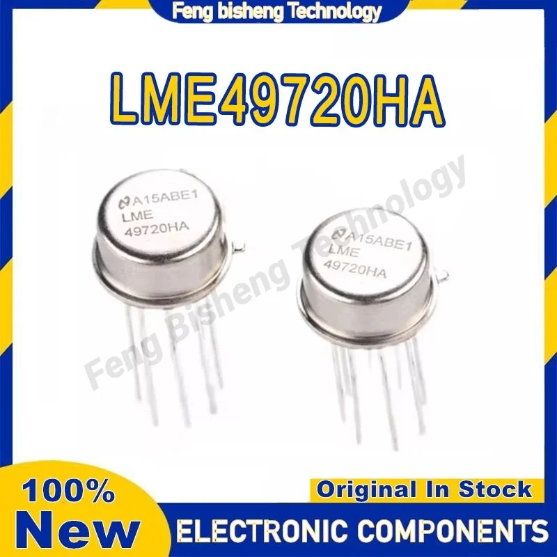 

New and Original LME49720 Fever Gold Seal Double Op Amp Straight into TO-99 Brand Genuine LME49720HA