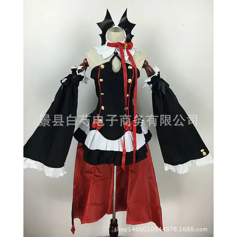 

Sky05 Anime Seraph Of The End Owari no Seraph Krul Tepes Uniform Cosplay Costume Full Set Dress Outfit99JIu@