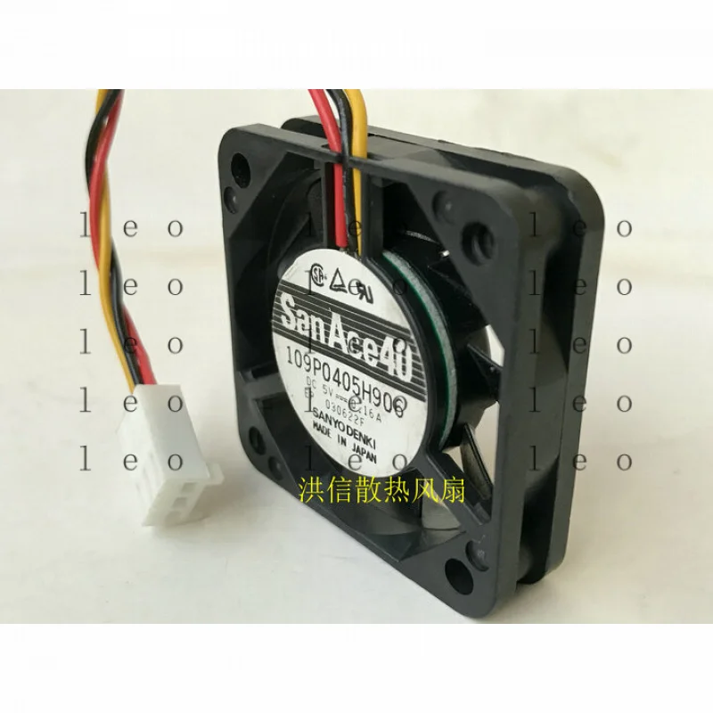 DD  1 PCS  for  SANYO Fan 109P0405H906 DC 5V 0.16A  3 Pin 40*40*10MM