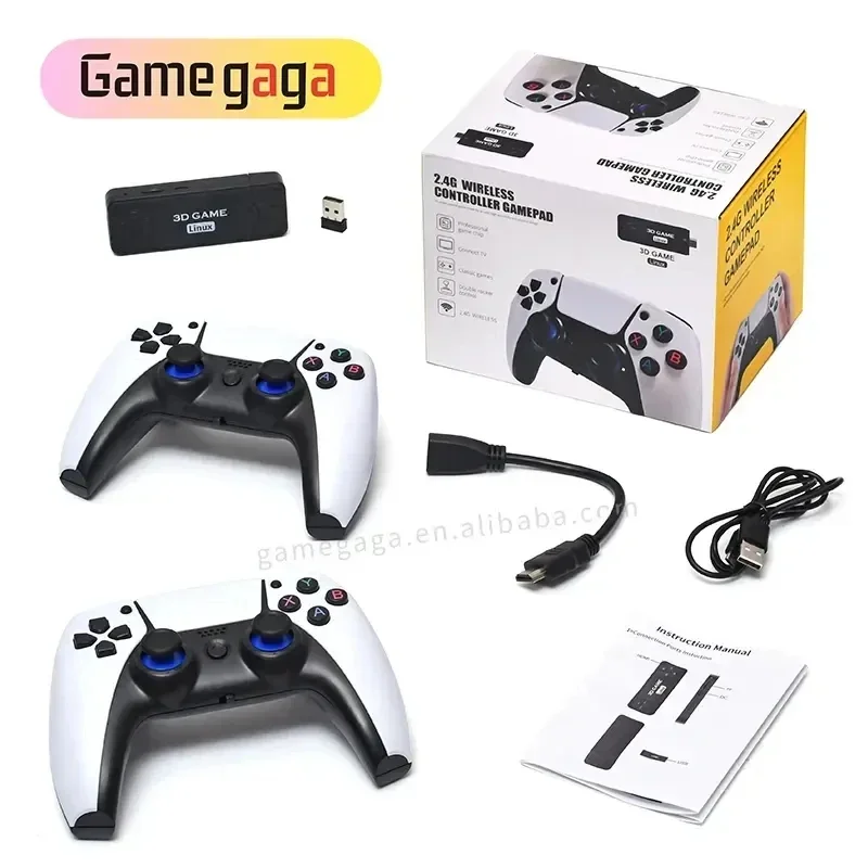 Professional Game Stick 4k Video Game Console High Definition Output 64GB