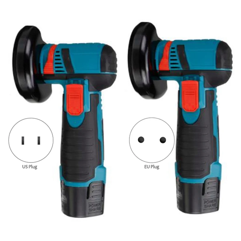 

Angle Grinder Tool 12 Volt Dual Battery Cordless Metal Cutter 19500 RPM Polishing Machine Diamond Cutting Tool