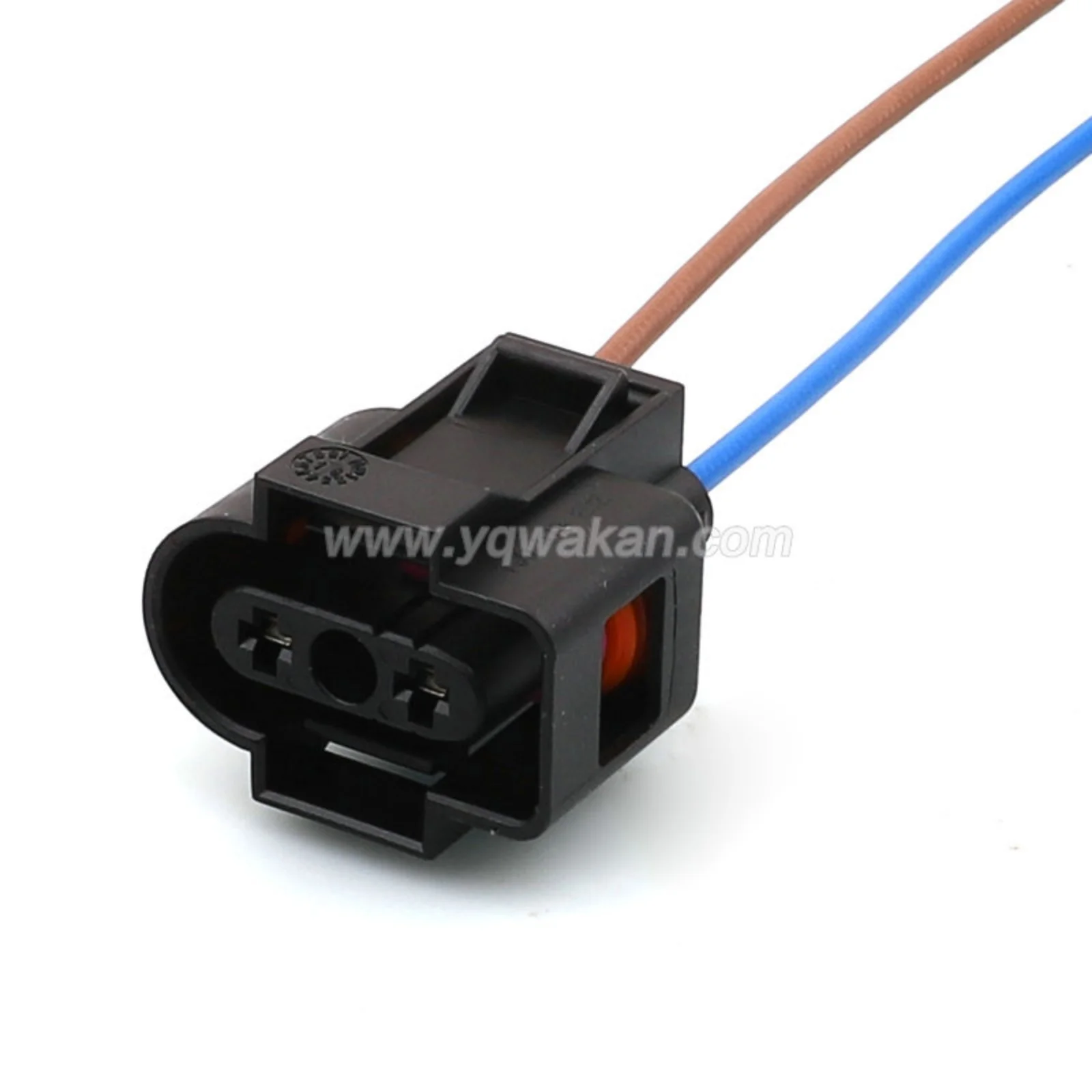 2PIN Connector Waterproof 3.5mm Series Male Female Connectors With Wires Car Wire Cable Sockets For VW 1J0973202