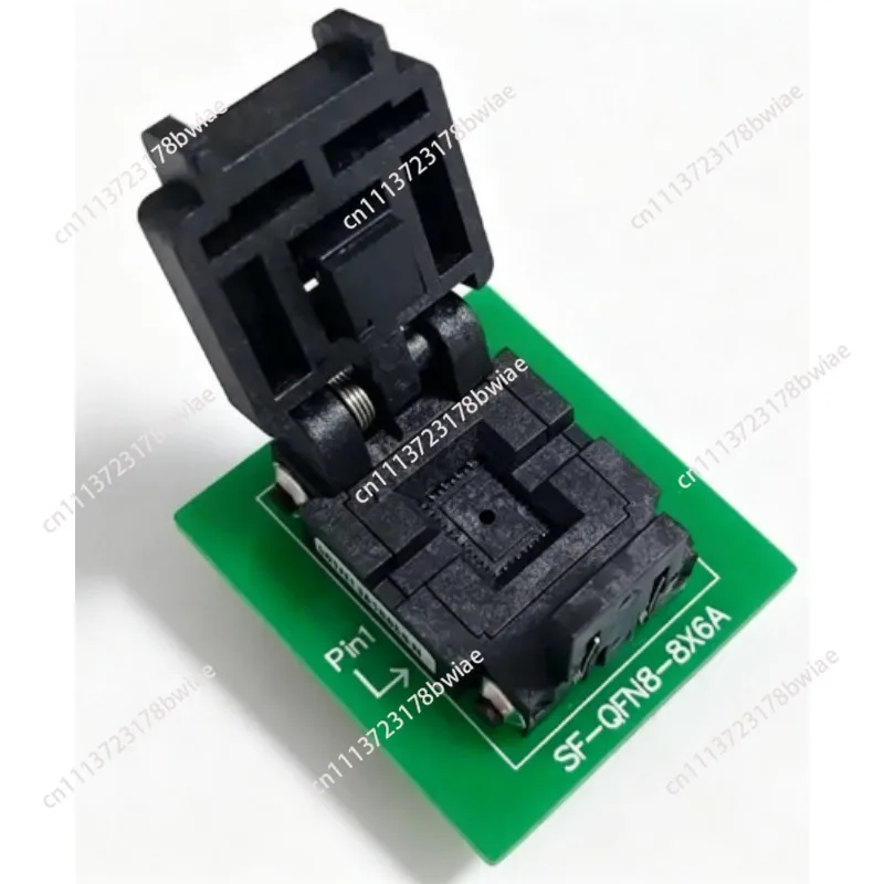 SF-QFN8-8X6A Programming Socket  QFN8 to DIP8 Adapter