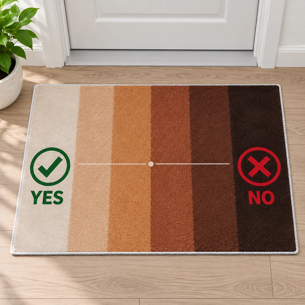 Modern Okay Not Okay Doormat Funny Welcome Mat Non Slip Absorbent Indoor Entrance Rug Apartment Hallway Bedroom New Home Decor