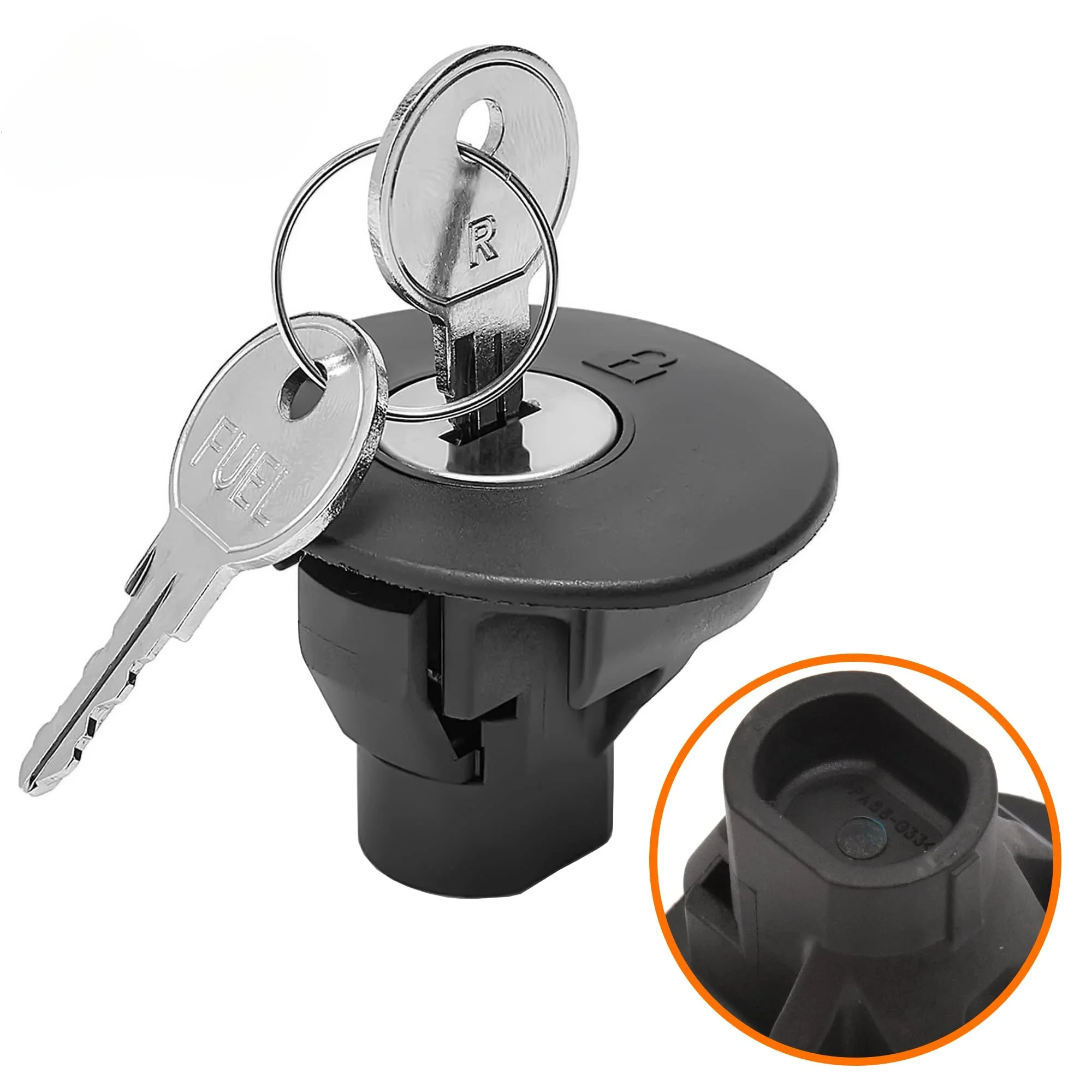 8U5A9C268AC 8U5Z9C268B For Ford Focus Edge Kuga Fiesta Fusion Mustang Explorer Raptor Lincoln Mercury Lock Fuel Tank Cap & Key