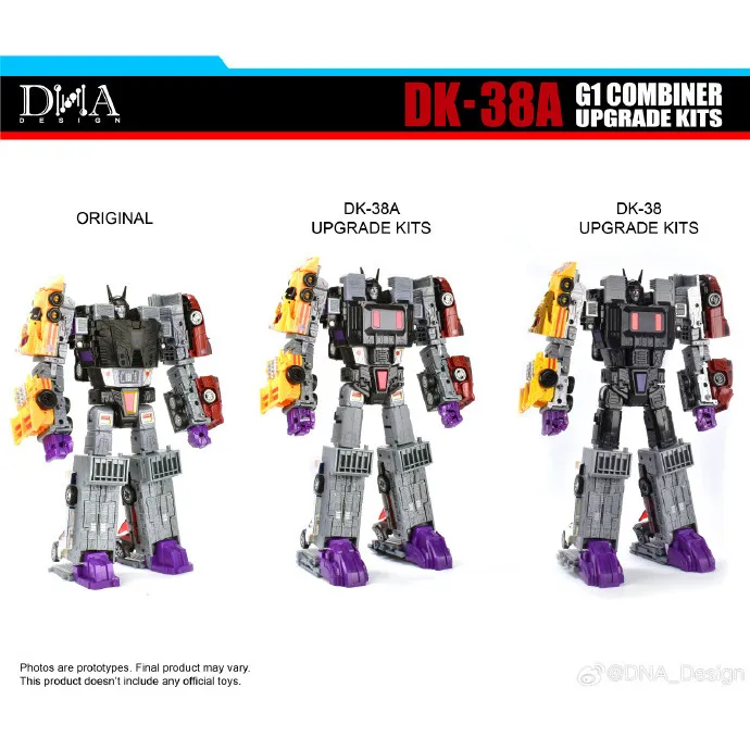 DNA DK-38A / dk38a Japanse versie Legacy Evolution G1 Menasor speelgoedkleurige geschenkdoos accessoire set