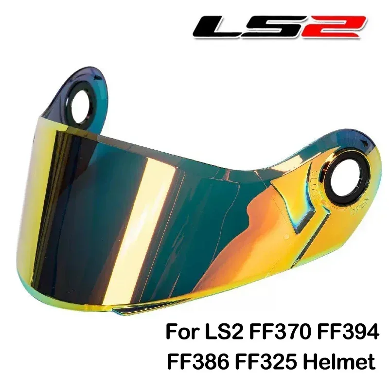 LS2 FF370 Visera Abatible Hacia Arriba Para Casco De Motocicleta, Lente antiiebla Colorida, Adecuada Para LS2 FF394 FF386 FF325