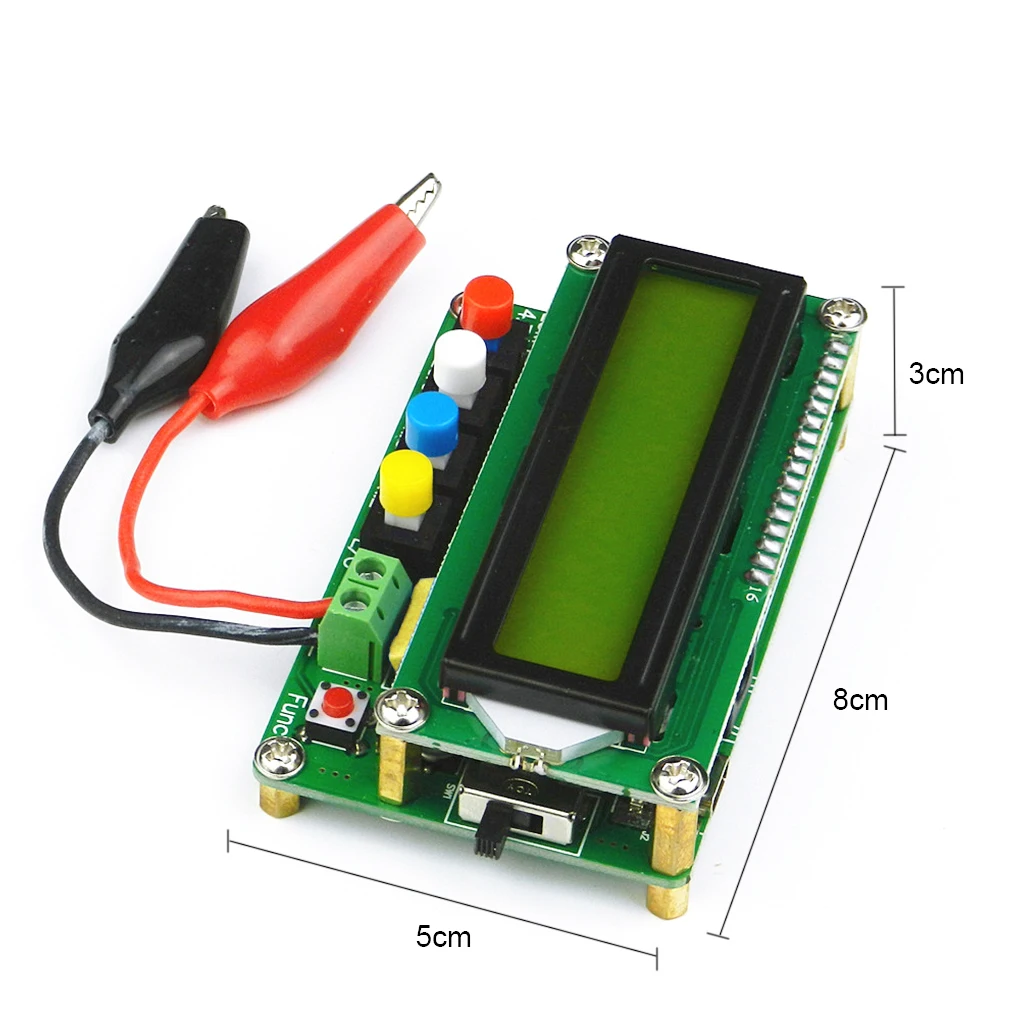 LC100-A Digital LCD High Precision Inductance Capacitance L/C Meter Capacitor Test Mini USB Interface
