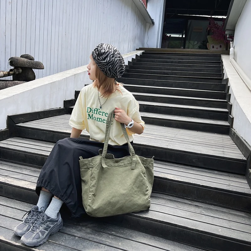 

Tote Bag Women Canvas Bag with Large Crossbody Shoulder Bag Totes Commuting Purses Shopping Handbag Shoulder Cross Bag Unisex
