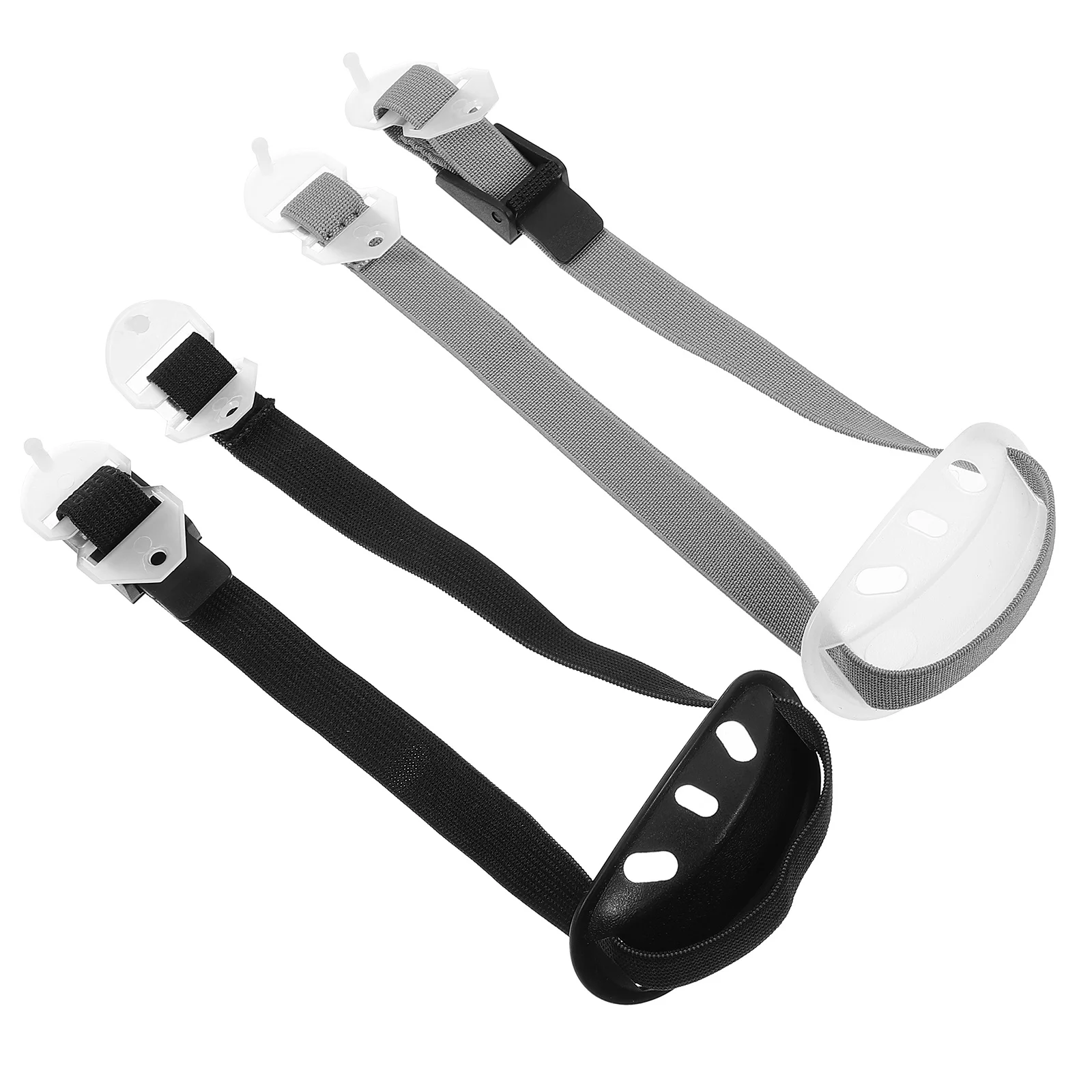 2 قطعة قبعة صلبة حزام الذقن مرونة Y-شكل مادة البولي ايثيلين واقية كأس الذقن حزام عالمي السلامة قبعة صلبة الملحقات