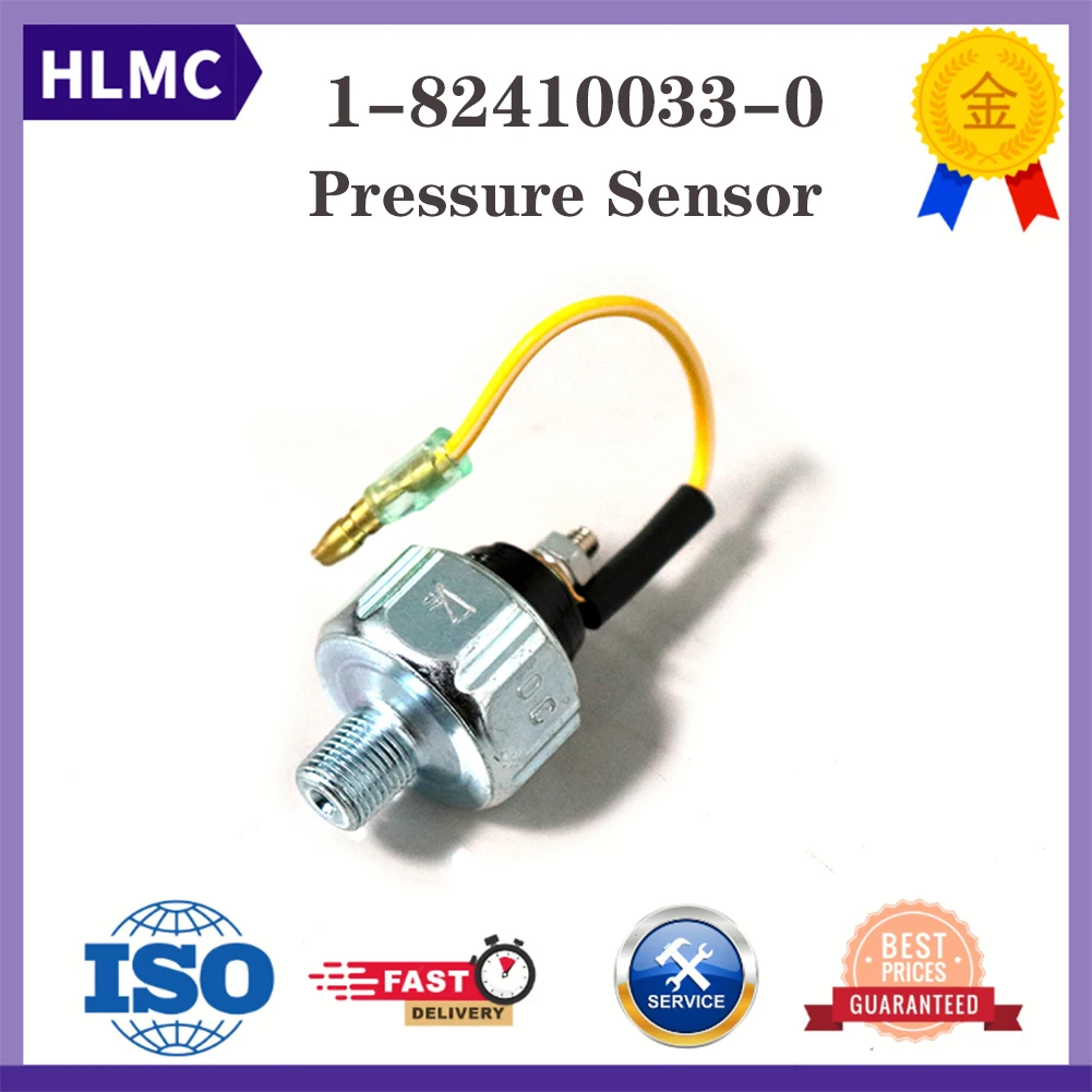 Construction Machinery Parts ISUZU 4JG1 4LE2 6BG1 Oil Pressure Sensor 1-82410033-0 182410-0330 1824100330