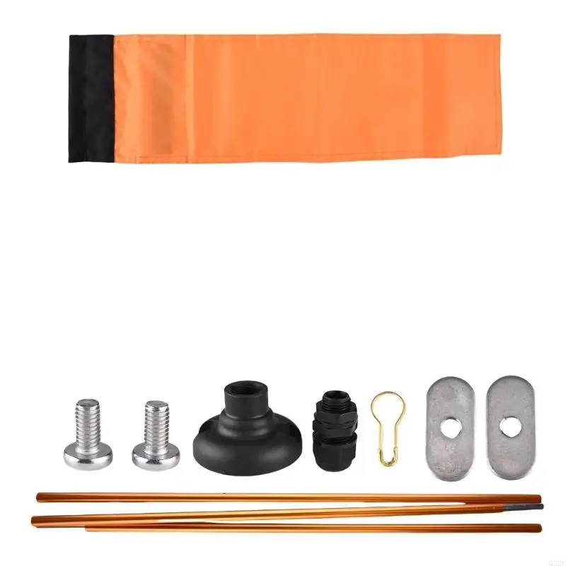 Q22F Instants Assembly Light Weight Marine Flag لتحديد سلامة القوارب