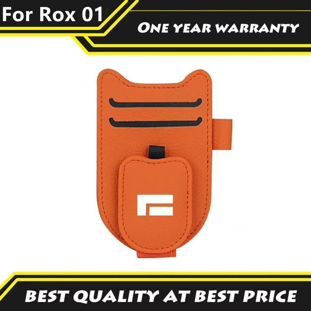 

For BAIC JISHI Polestones 01 ROX 01 Multi functional Car Glasses Clip Ticket Leather Car Sunshade Storage Box Sunglasses Clip