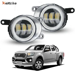 Led Fog Lights for GWM Great Wall Wingle 7 2017 2018 2019 2020 2021 2022 2023 2024 DRL Car PTF 40W W/ Lens Daytime Running Lamp