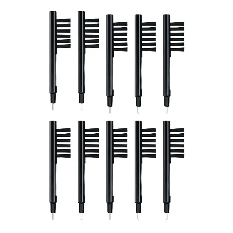 

10pcs Hearing Amplifier Cleaning Brushes Set with Wax Loop Magnet Hearing Aid Brush for Earbuds Headphone Ear Care Accessories