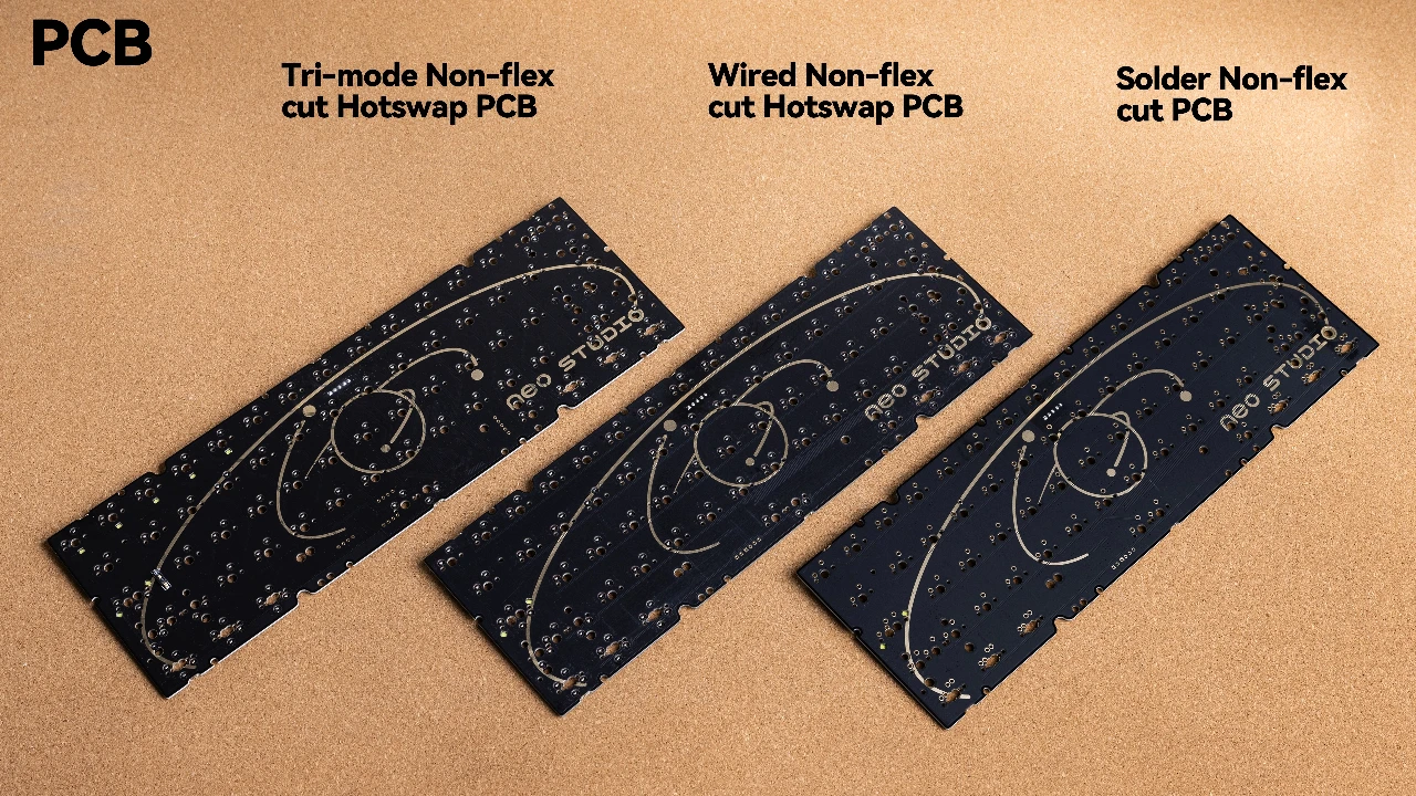 Neo60 Cu Keyboard Accessories Positioning Plate Solder Single Mode Tri-mode Hot Swap PCB Mechanical Keyboard Accessories Gifts