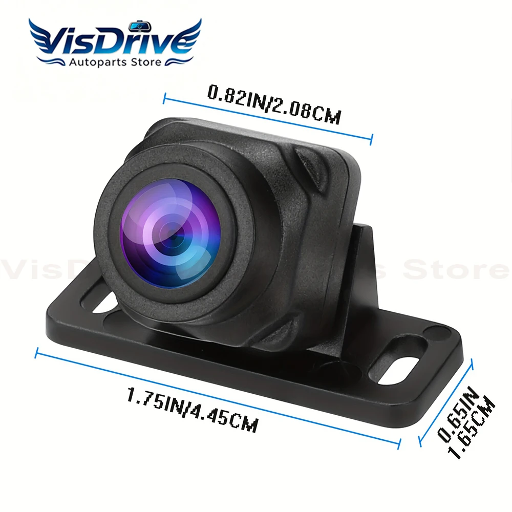 1080P Car Rear View Camera Anti-Interference Night Vision Waterproof 170° Wide Angle Adjustable Vehicle Parking Backup Camera