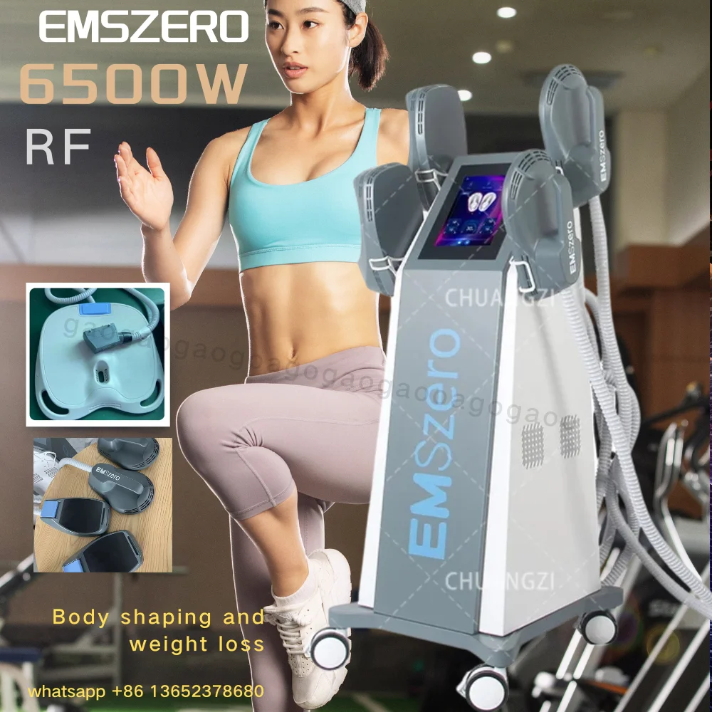

Portable Ems Zero Neo Tesla RF 2025 Machine Professional Hi-emt Body Sculpt 6500W Emszero Muscle Stimulator Slimming
