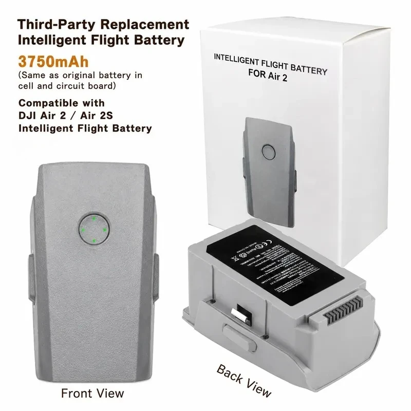 New 3750mAh Smart Flight Battery for DJI Air 2S Replacement Power Supply Accessories Compatible with Drone