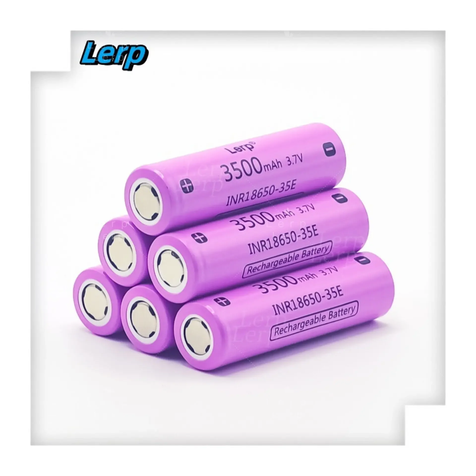 Original INR 35e 3.7V 3500AH Rechargeable Battery 18650 Ontlading 20A for All Kinds of Electronic Products