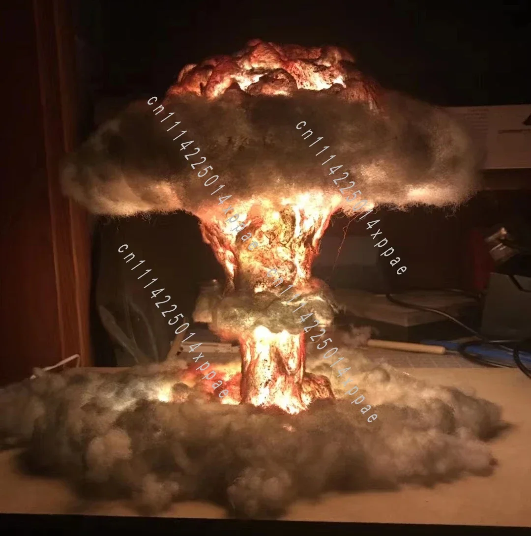 Lamp Table Lamp Glow Collection Gift Atomic Customized Mushroom Cloud Creative Decoration